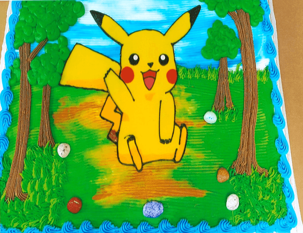 Pikachu Cake