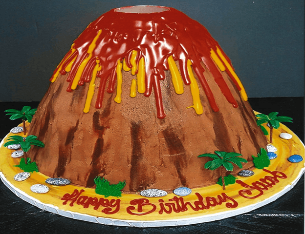 Volcano Cake